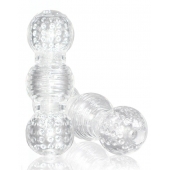Прозрачный фигурный мастурбатор Master Stroker - Blush Novelties - в Волгограде купить с доставкой