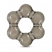 Дымчатое эрекционное кольцо Stay Hard Thick Bead Cock Ring - Blush Novelties - в Волгограде купить с доставкой