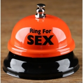 Настольный звонок RING FOR SEX - Сима-Ленд - купить с доставкой в Волгограде