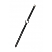 Черный кляп-кольцо Modesty - Lola Games - купить с доставкой в Волгограде