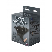Пояс HARNESS BEST SELECT с вагинальной пробкой - LOVETOY (А-Полимер) - купить с доставкой в Волгограде