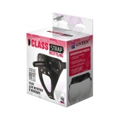 Черный пояс для насадок CLASS STRAP Restyling - LOVETOY (А-Полимер) - купить с доставкой в Волгограде