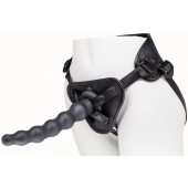 Пояс харнесс BEST UNI strap с 2 насадками - 18 и 22 см. - LOVETOY (А-Полимер) - купить с доставкой в Волгограде