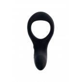 Черное эрекционное кольцо Lovense Diamo - Lovense - в Волгограде купить с доставкой