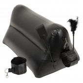 Надувная любовная подушка Portable Triangle Cushion с аксессуарами - Orion - купить с доставкой в Волгограде