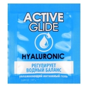 Лубрикант на водной основе Active Glide с гиалуроновой кислотой - 3 гр. - Биоритм - купить с доставкой в Волгограде