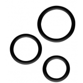 Набор из 3 эрекционных колец SILICONE COCKRINGS - Dream Toys - в Волгограде купить с доставкой
