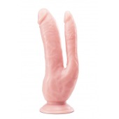 Телесный фаллоимитатор 8 Inch DP Cock - 20,32 см. - Blush Novelties