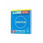 Текстурированные презервативы LUXE Royal Exotica - 3 шт. - Luxe - купить с доставкой в Волгограде