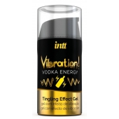 Жидкий интимный гель с эффектом вибрации Vibration! Vodka Energy - 15 мл. - INTT - купить с доставкой в Волгограде