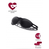 Черная плотная силиконовая маска - ToyFa - купить с доставкой в Волгограде