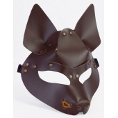 Коричневая маска Wolf - Sitabella - купить с доставкой в Волгограде