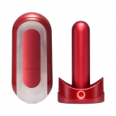 Красный мастурбатор Flip Zero Red   Warmer с подогревом - Tenga - в Волгограде купить с доставкой