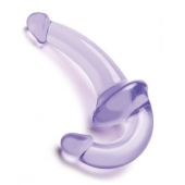 Фиолетовый безремневой страпон Strapless Strap-On - Lux Fetish - купить с доставкой в Волгограде