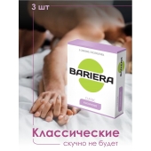 Классические презервативы Bariera Classic - 3 шт. - Bariera - купить с доставкой в Волгограде