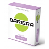 Классические презервативы Bariera Classic - 3 шт. - Bariera - купить с доставкой в Волгограде