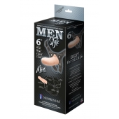 Пустотелый фаллопротез MEN STYLE - 17,5 см. - LOVETOY (А-Полимер) - купить с доставкой в Волгограде