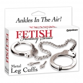 Металлические наручники Metal Leg Cuffs - Pipedream - купить с доставкой в Волгограде