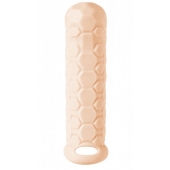 Телесный фаллоудлинитель Homme Long - 15,5 см. - Lola Games - в Волгограде купить с доставкой