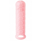 Розовый фаллоудлинитель Homme Long - 15,5 см. - Lola Games - в Волгограде купить с доставкой