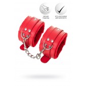 Красные оковы Anonymo из искусственной кожи - ToyFa - купить с доставкой в Волгограде