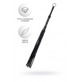 Черный флоггер Anonymo - 64 см. - ToyFa - купить с доставкой в Волгограде