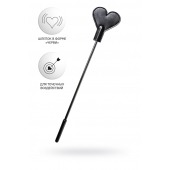 Черный стек со шлепком в форме сердца Anonymo - 35 см. - ToyFa - купить с доставкой в Волгограде