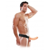 Полый страпон 8  Hollow Strap-On телесного цвета - 19 см. - Pipedream - купить с доставкой в Волгограде