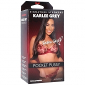 Мастурбатор-вагина Karlee Grey ULTRASKYN Pocket Pussy - Doc Johnson - в Волгограде купить с доставкой
