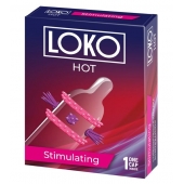 Стимулирующая насадка на пенис LOKO HOT с возбуждающим эффектом - Sitabella - в Волгограде купить с доставкой