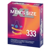 Стимулирующая насадка на пенис MEN SIZE 333 - Sitabella - в Волгограде купить с доставкой