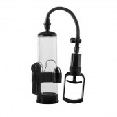 Прозрачная вакуумная помпа с вибрацией Vibrating Penis Pump - Dream Toys - в Волгограде купить с доставкой