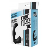Черный вибромассажер простаты FantASStic Vibrating Prostate Massager - 11,3 см. - Dream Toys - в Волгограде купить с доставкой