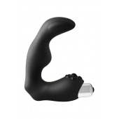 Черный вибромассажер простаты FantASStic Vibrating Prostate Massager - 11,3 см. - Dream Toys - в Волгограде купить с доставкой