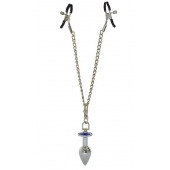 Зажимы для сосков с анальной пробкой - Sitabella - купить с доставкой в Волгограде