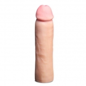 Телесная фаллическая насадка на пенис Magnum Xtender - 23 см. - Blush Novelties - в Волгограде купить с доставкой