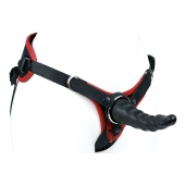 Пояс унисекс UNISEX Style с 2 насадками - LOVETOY (А-Полимер) - купить с доставкой в Волгограде