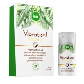 Возбуждающий гель с ароматом кокоса Vibration Coconut - 15 мл. - INTT - купить с доставкой в Волгограде
