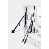 Черные секс-качели на дверь Anonymo №0505 - ToyFa - купить с доставкой в Волгограде