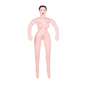 Надувная секс-кукла брюнетка с реалистичной головой - ToyFa - в Волгограде купить с доставкой