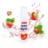Гель-смазка Tutti-frutti с земляничным вкусом - 30 гр. - Биоритм - купить с доставкой в Волгограде