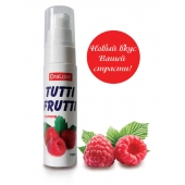 Гель-смазка Tutti-frutti с малиновым вкусом - 30 гр. - Биоритм - купить с доставкой в Волгограде