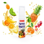 Гель-смазка Tutti-frutti со вкусом тропических фруктов - 30 гр. - Биоритм - купить с доставкой в Волгограде