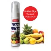 Гель-смазка Tutti-frutti со вкусом тропических фруктов - 30 гр. - Биоритм - купить с доставкой в Волгограде