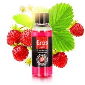 Массажное масло Eros fantasy с ароматом земляники - 50 мл. - Биоритм - купить с доставкой в Волгограде