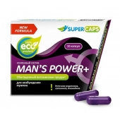 Возбуждающее средство для мужчин Mans Power plus - 10 капсул (0,35 гр.) +1 в подарок - SuperCaps - купить с доставкой в Волгограде
