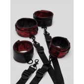 Изысканный набор фиксаций на кровати Reversible Under Mattress Restraint Set - Fifty Shades of Grey - купить с доставкой в Волгограде