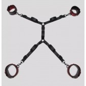 Изысканный набор фиксаций на кровати Reversible Under Mattress Restraint Set - Fifty Shades of Grey - купить с доставкой в Волгограде