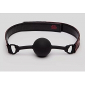 Кляп-шар на двусторонних ремешках Reversible Silicone Ball Gag - Fifty Shades of Grey - купить с доставкой в Волгограде