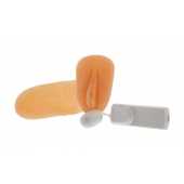 Мастурбатор-вагина с вибрацией ELLY POCKET PAL VAGINA MULTISPEED - NMC - в Волгограде купить с доставкой